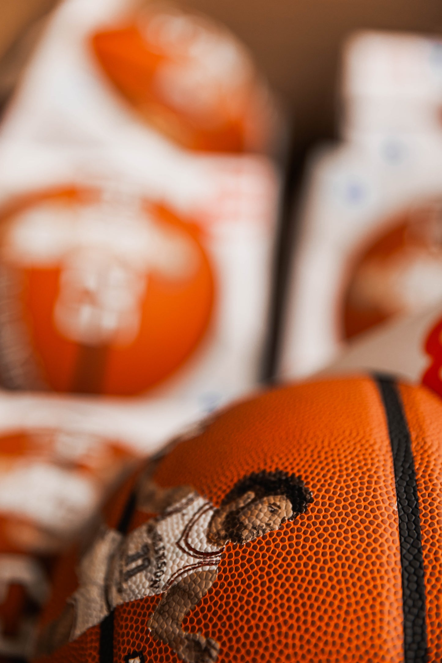 Hand Painted Basketball