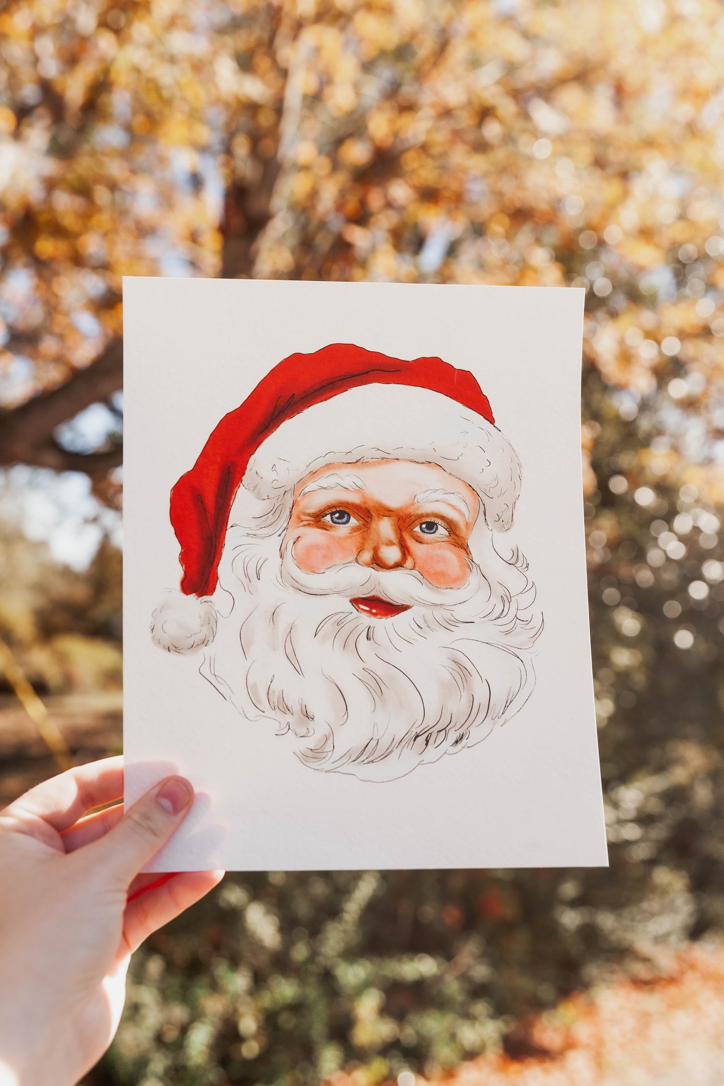 Santa Print