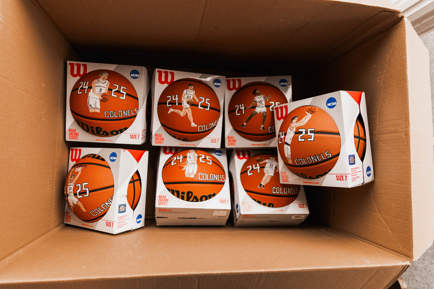 Hand Painted Basketball
