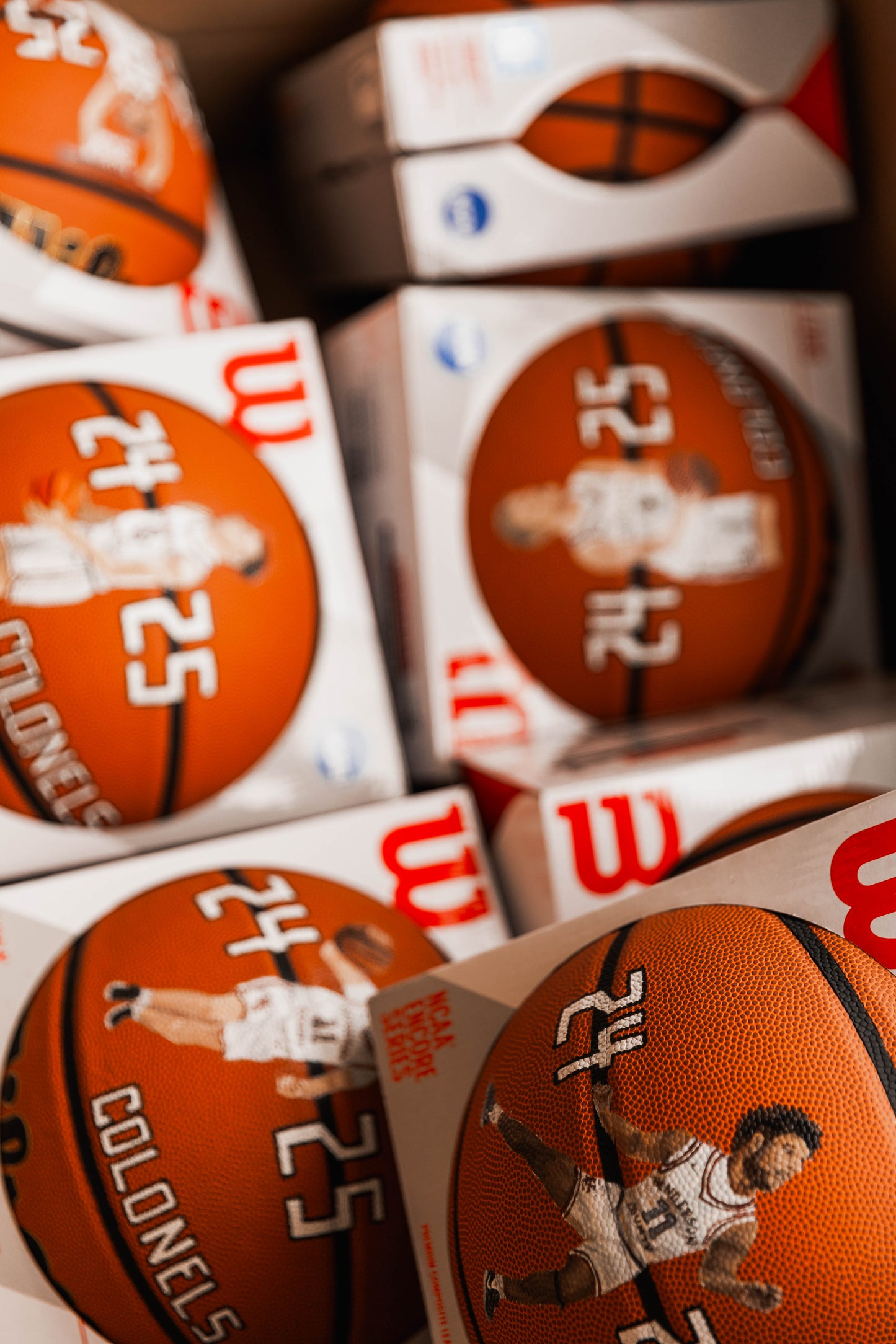 Hand Painted Basketball