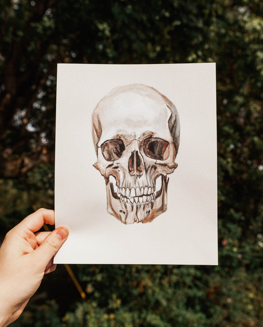 Skull No. 1 Original Giclee Painting