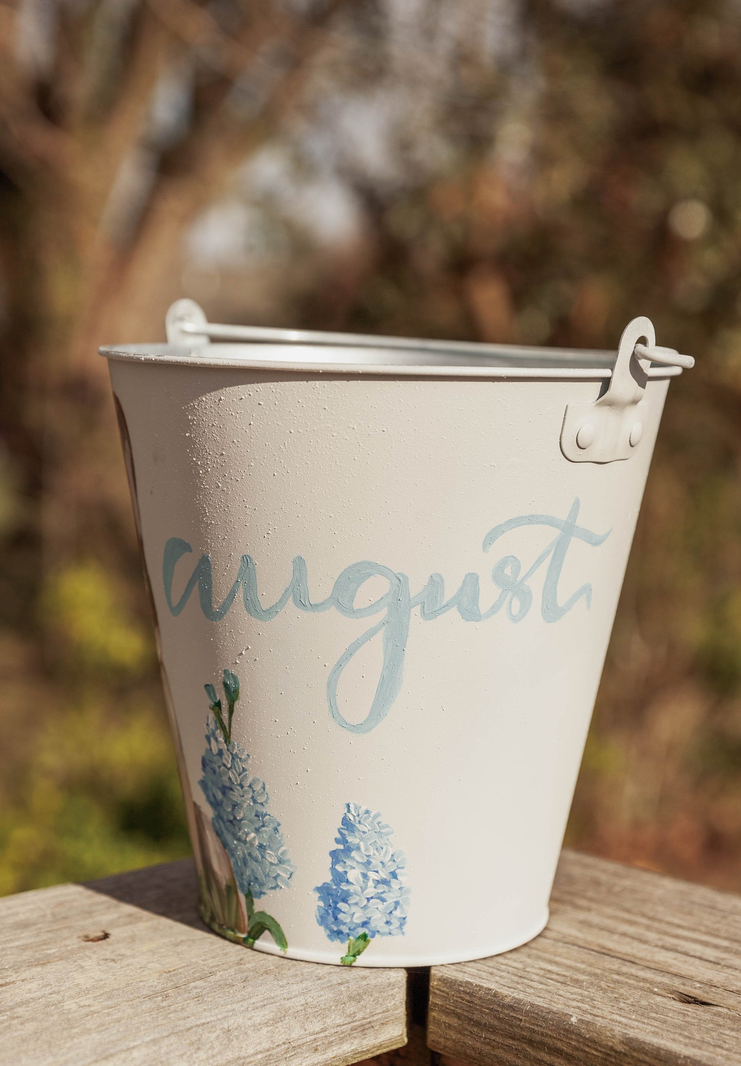 Hand Painted Easter Bucket