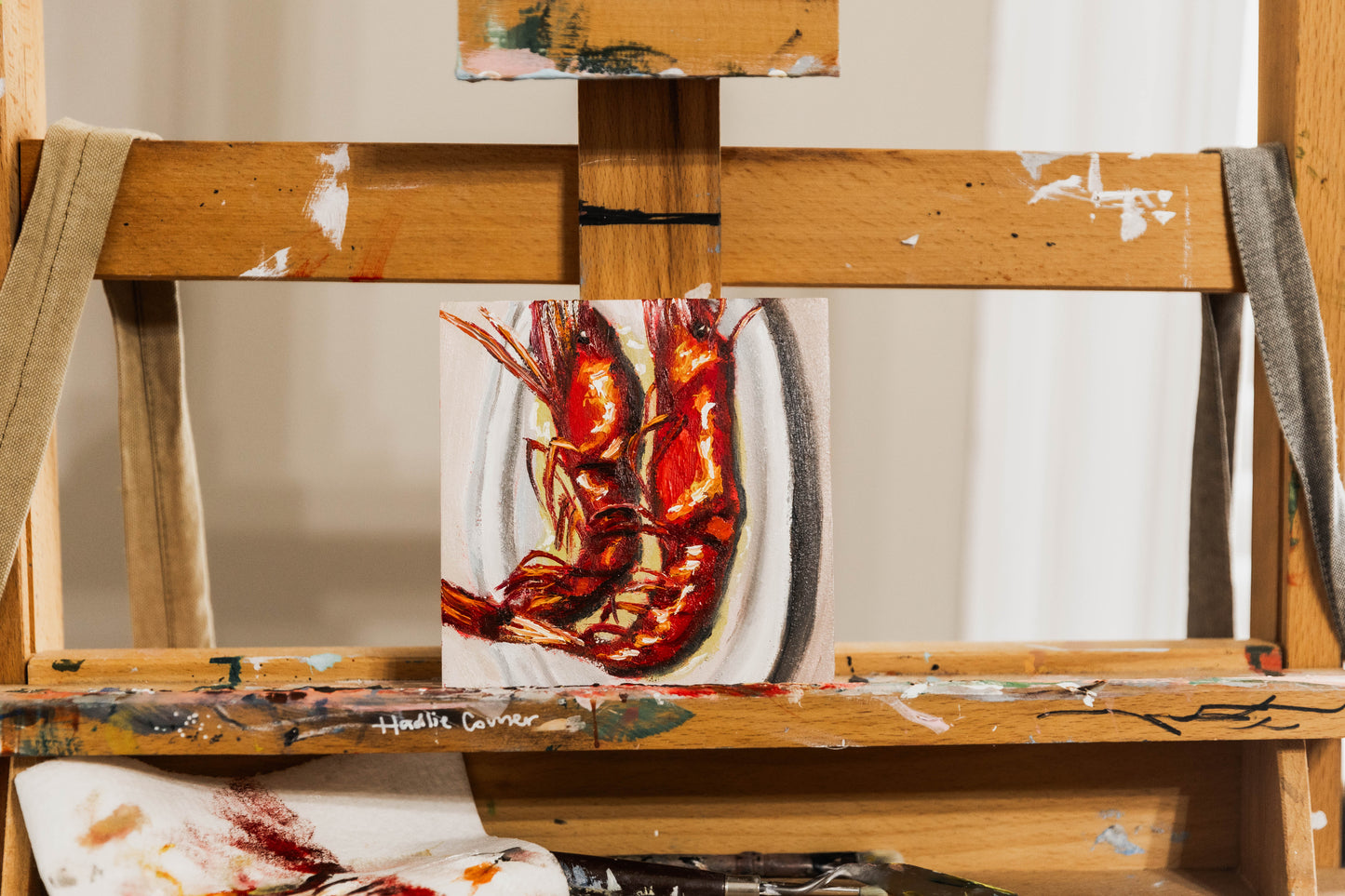 Shrimps in Olive Oil