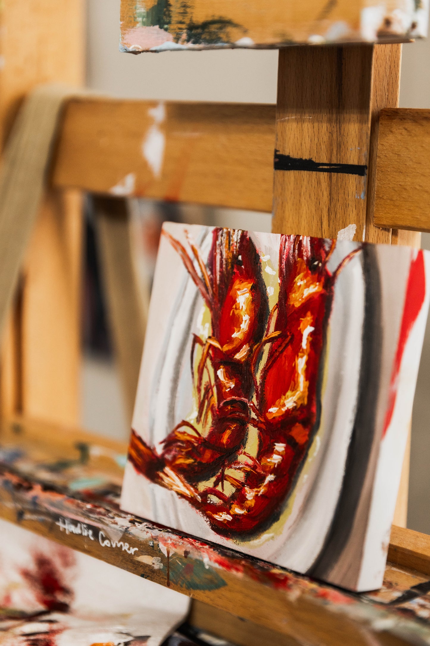 Shrimps in Olive Oil