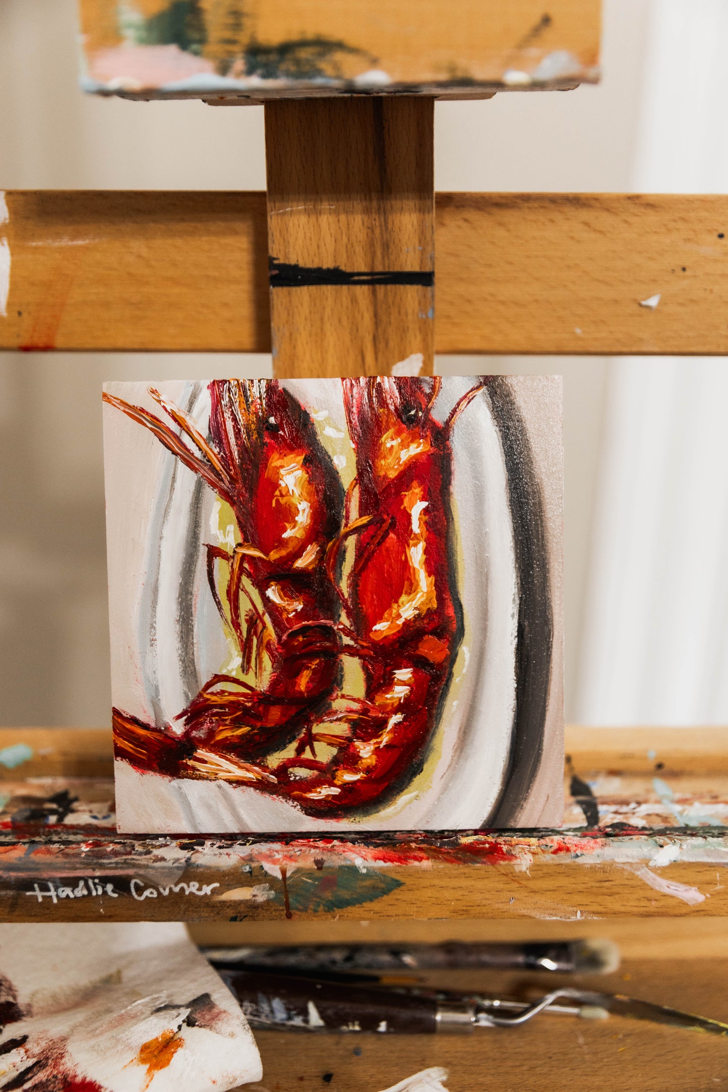 Shrimps in Olive Oil